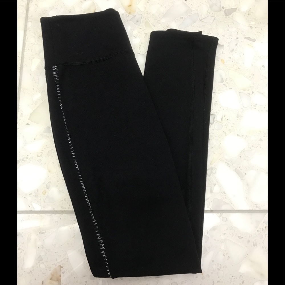COPY - Free People Black Leggings With Colorful S…